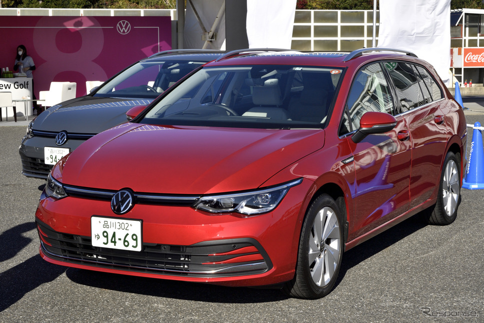VWゴルフ(日本カーオブザイヤー10ベスト試乗会)《写真撮影 雪岡直樹》