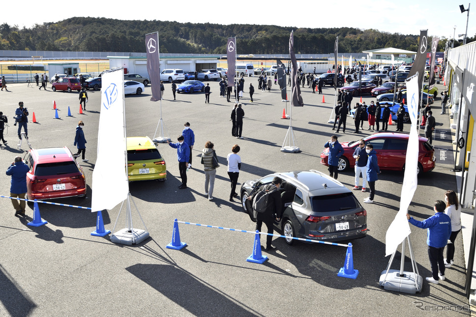VWゴルフ(日本カーオブザイヤー10ベスト試乗会)《写真撮影 雪岡直樹》