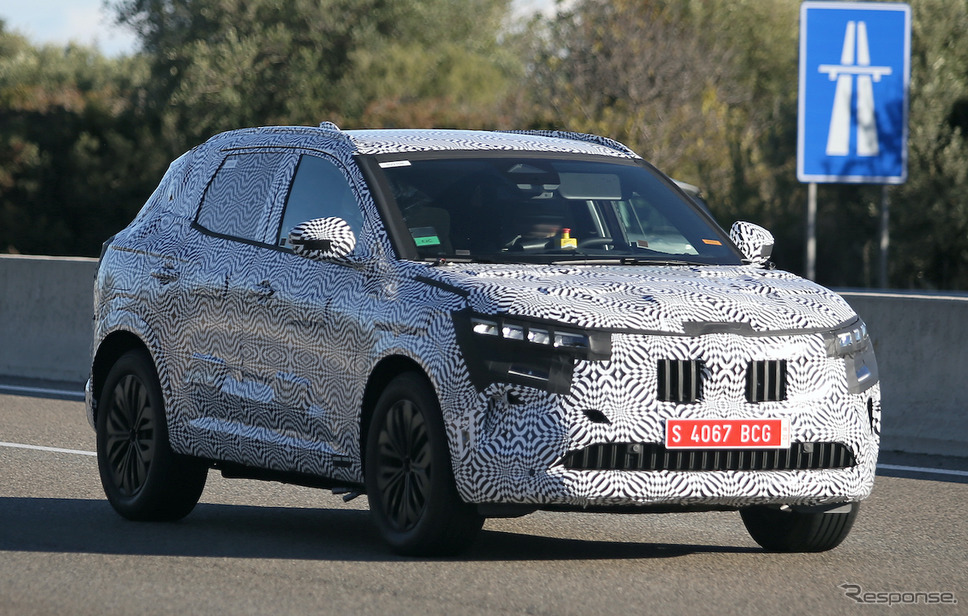 ルノー オーストラル 市販型プロトタイプ(スクープ写真)《APOLLO NEWS SERVICE》