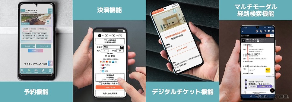 「三浦COCOON」画面イメージ《写真提供 京浜急行電鉄》