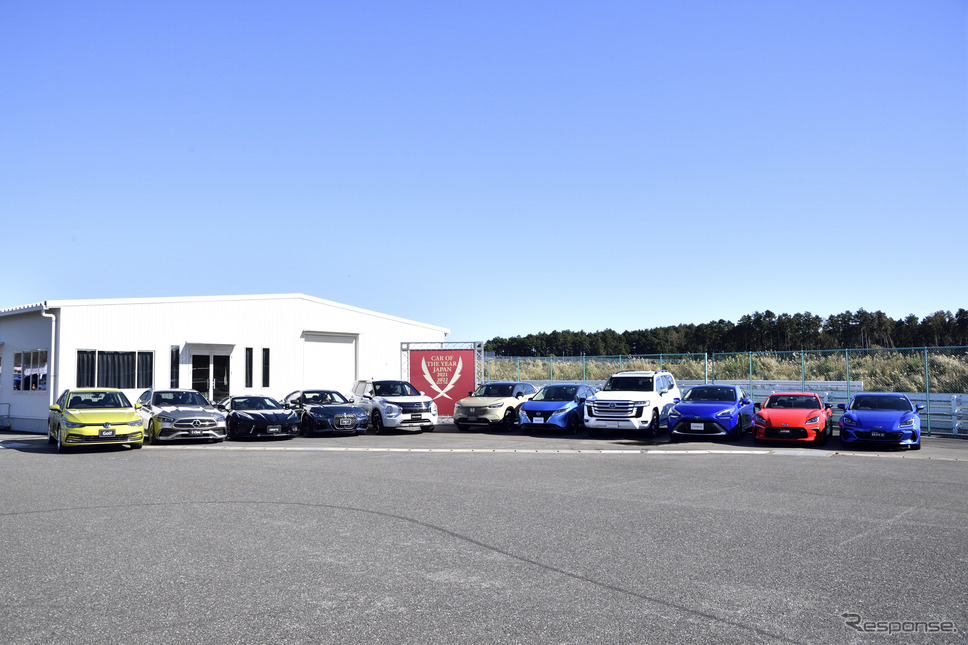 日本カーオブザイヤー10ベスト試乗会《写真撮影 雪岡直樹》