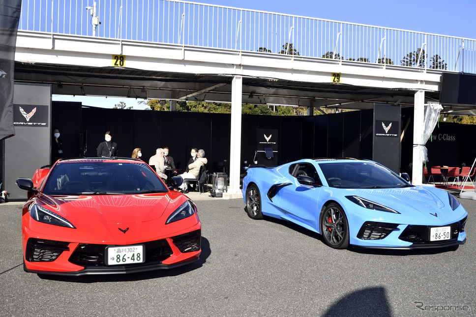 シボレー・コルベット(日本カーオブザイヤー10ベスト試乗会)《写真撮影 雪岡直樹》