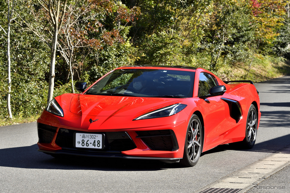 シボレー・コルベット(日本カーオブザイヤー10ベスト試乗会)《写真撮影 雪岡直樹》