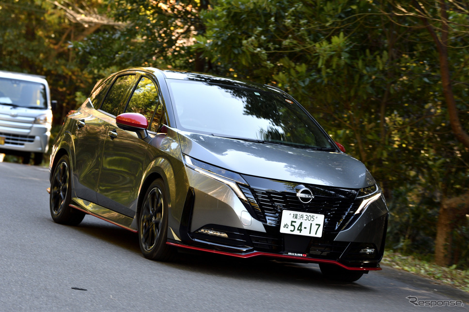 日産ノート(日本カーオブザイヤー10ベスト試乗会)《写真撮影 雪岡直樹》