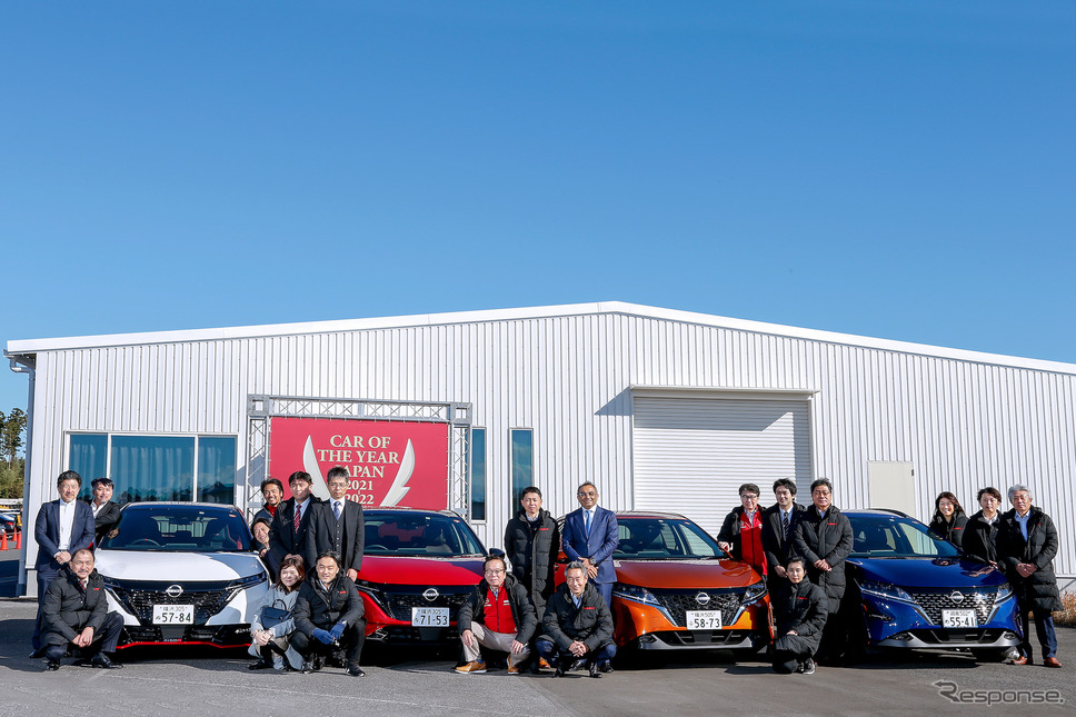 日産ノート(日本カーオブザイヤー10ベスト試乗会)《写真提供 日本カーオブザイヤー実行委員会》