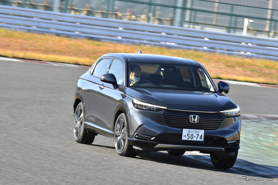ホンダ・ヴェゼル(日本カーオブザイヤー10ベスト試乗会)《写真撮影 雪岡直樹》