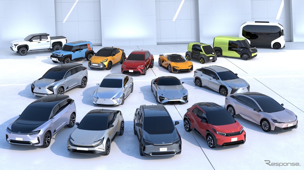 トヨタのバッテリーEV戦略《写真提供 トヨタ自動車》