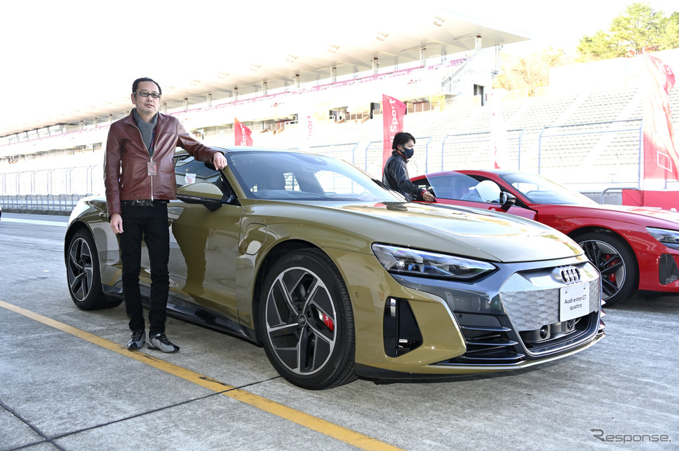 アウディ e-tron GT《写真撮影 雪岡直樹》