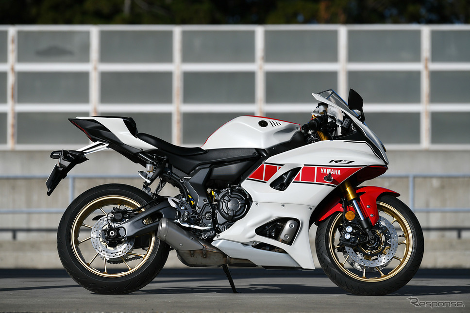 ヤマハ YZF-R7 WGP参戦60周年記念カラー《写真撮影 中野英幸》