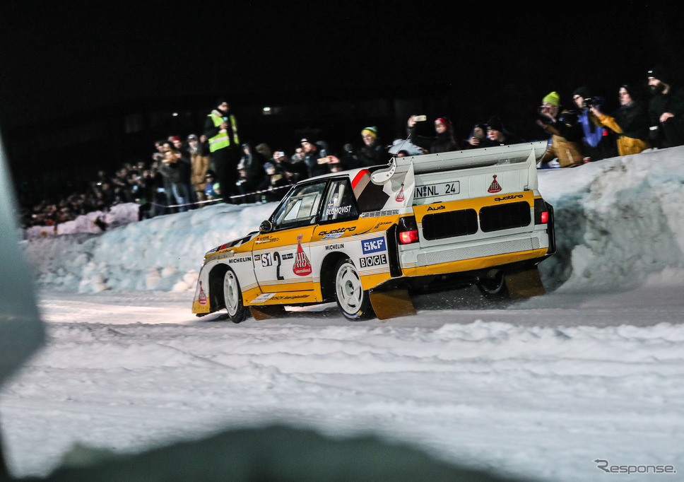スポーツ・クワトロS1(イベント走行)《photo by Audi》