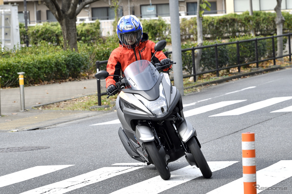 ヤマハ トリシティ125《写真撮影 雪岡直樹》