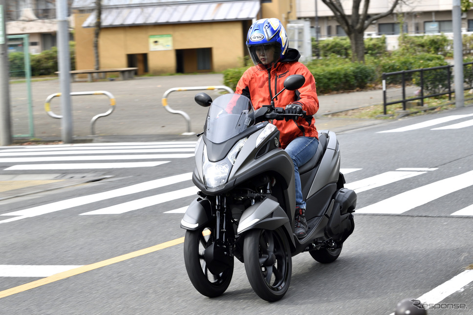 ヤマハ トリシティ125《写真撮影 雪岡直樹》
