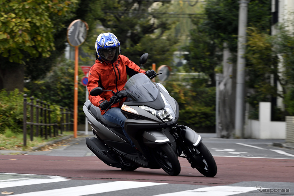ヤマハ トリシティ125《写真撮影 雪岡直樹》