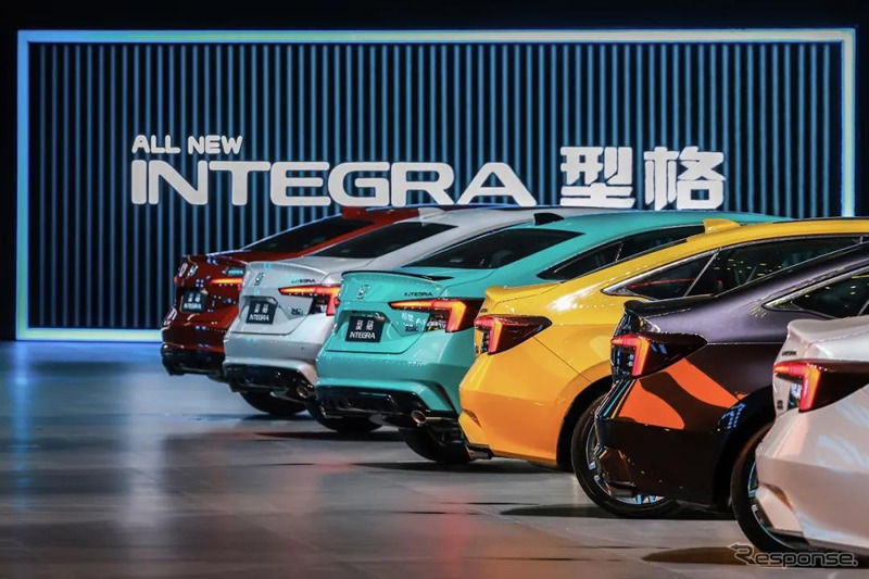 ホンダ・インテグラ 新型(中国仕様)《photo by Honda》