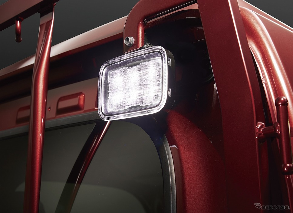 ダイハツ ハイゼットトラック ジャンボ エクストラ LED大型荷台作業灯（首振り機構付）《写真提供 ダイハツ工業》