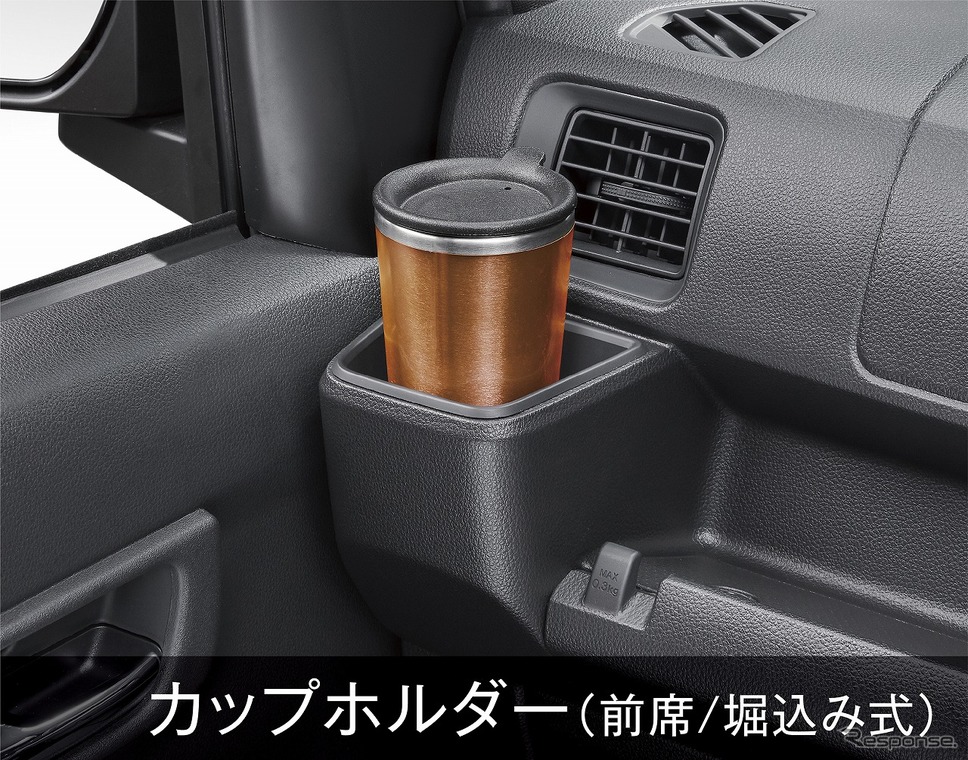 カップホルダー《写真提供 ダイハツ工業》