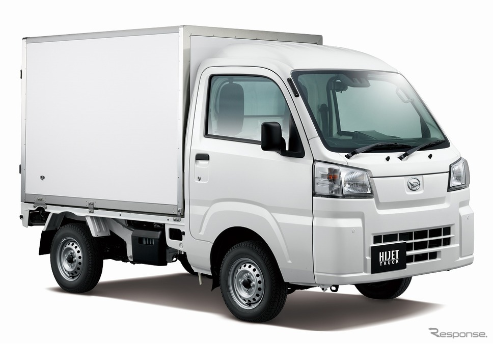 ダイハツ ハイゼットトラック カラーアルミ中温冷凍車《写真提供 ダイハツ工業》