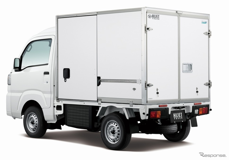 ダイハツ ハイゼットトラック カラーアルミ中温冷凍車《写真提供 ダイハツ工業》