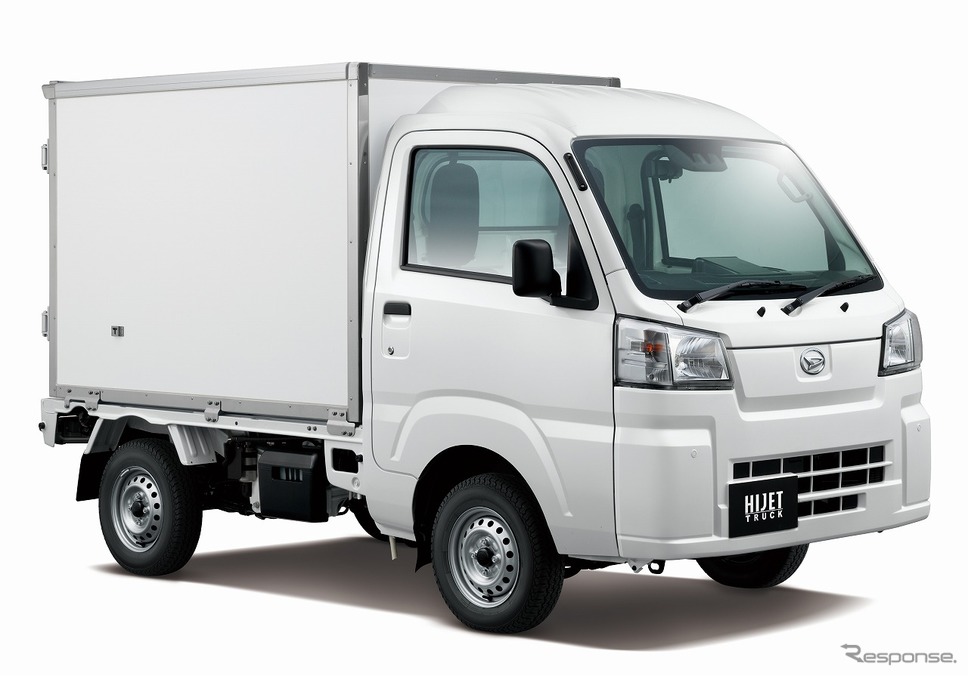 ダイハツ ハイゼットトラック カラーアルミ低温冷凍車《写真提供 ダイハツ工業》