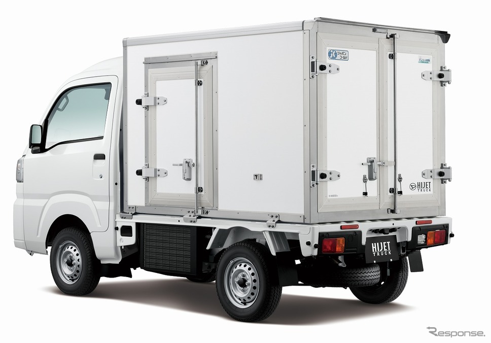 ダイハツ ハイゼットトラック カラーアルミ低温冷凍車《写真提供 ダイハツ工業》
