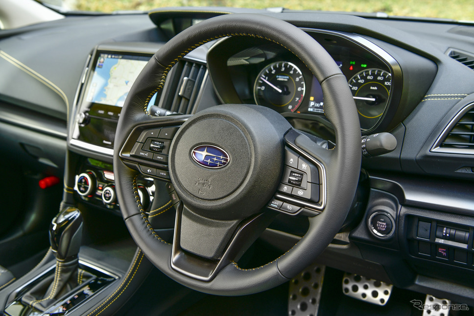 SUBARU XV Advance特別仕様車 Advance Style Edition ステアリング《写真提供 SUBARU》