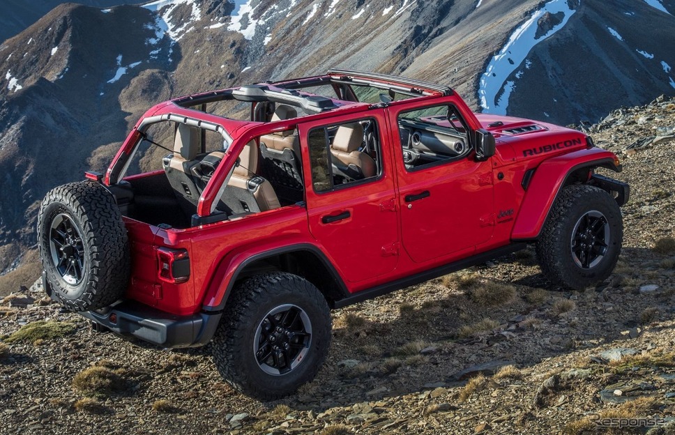 ジープ・ラングラー の2022年モデル(米国仕様)《photo by Jeep》