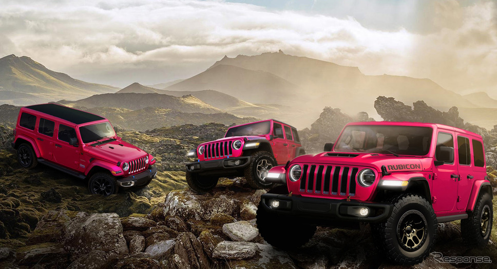 ジープ・ラングラーの2022年モデルの期間限定ボディカラーの「Tuscadero」《photo by Jeep》