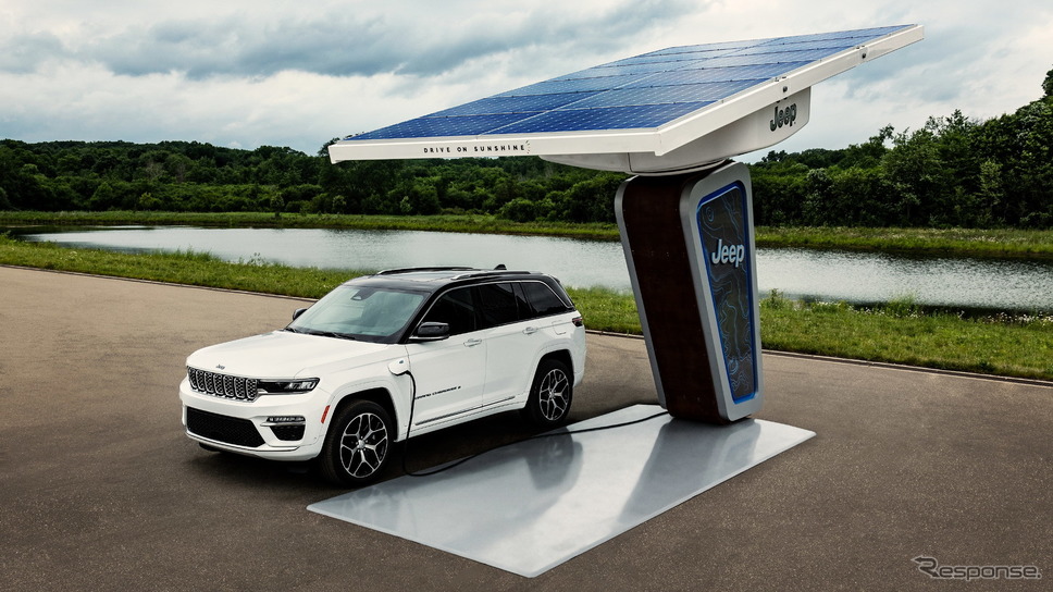 ジープ・グランドチェロキー 新型の「4xe」《photo by Jeep》