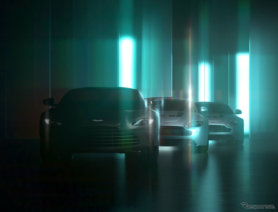 アストンマーティン V12ヴァンテージ のティザー写真《photo by Aston Martin》