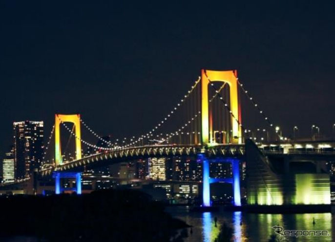 レインボーブリッジ（東京都）《写真提供 セゾン自動車火災保険》