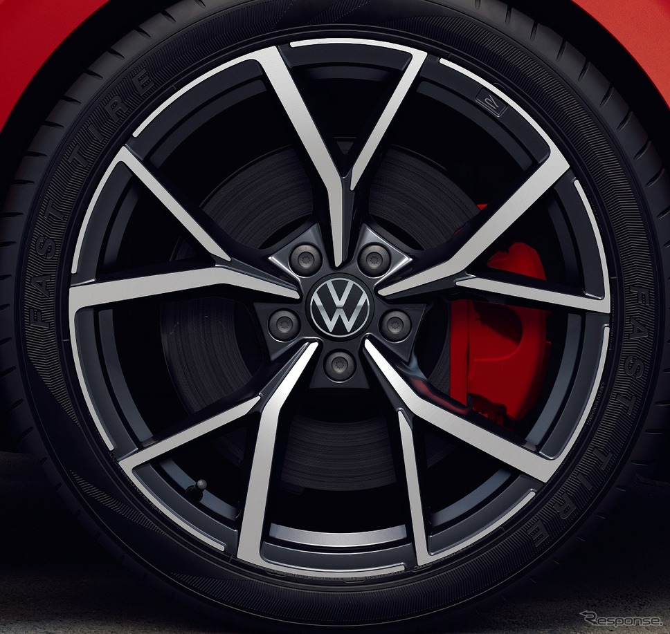 VW ゴルフ GTI 19インチアルミホイール《写真提供 フォルクスワーゲングループジャパン》