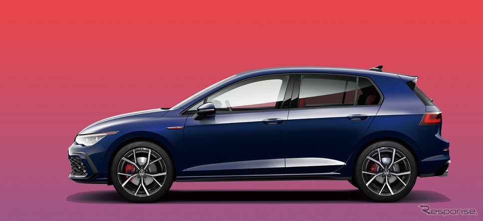 VW ゴルフ GTI(アトランティックブルーメタリック)《写真提供 フォルクスワーゲングループジャパン》