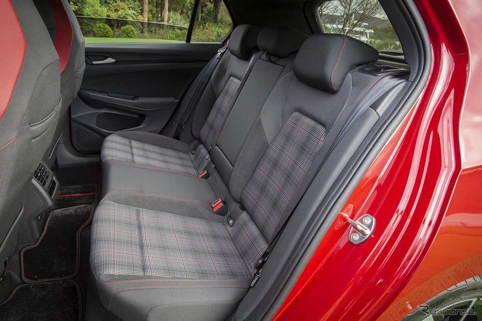 VW ゴルフ GTI リヤシート《写真提供 フォルクスワーゲングループジャパン》