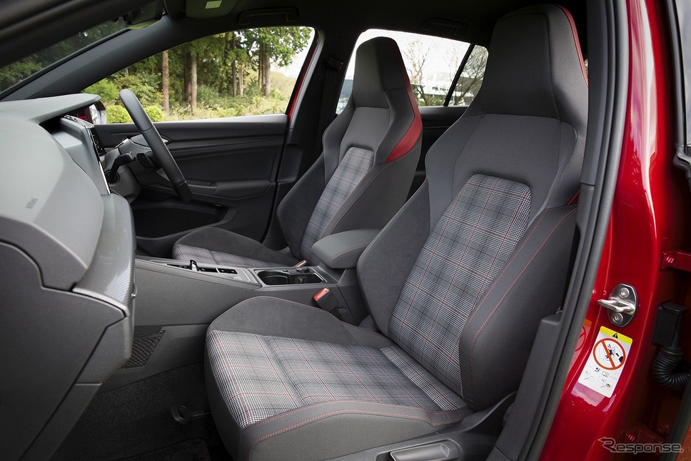 VW ゴルフ GTI フロントシート《写真提供 フォルクスワーゲングループジャパン》