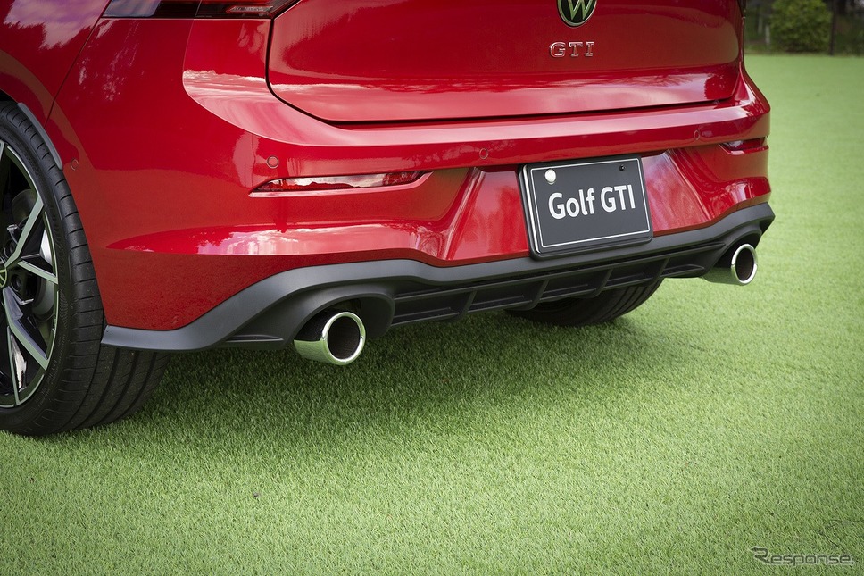 VW ゴルフ GTI エキゾーストパイプ《写真提供 フォルクスワーゲングループジャパン》
