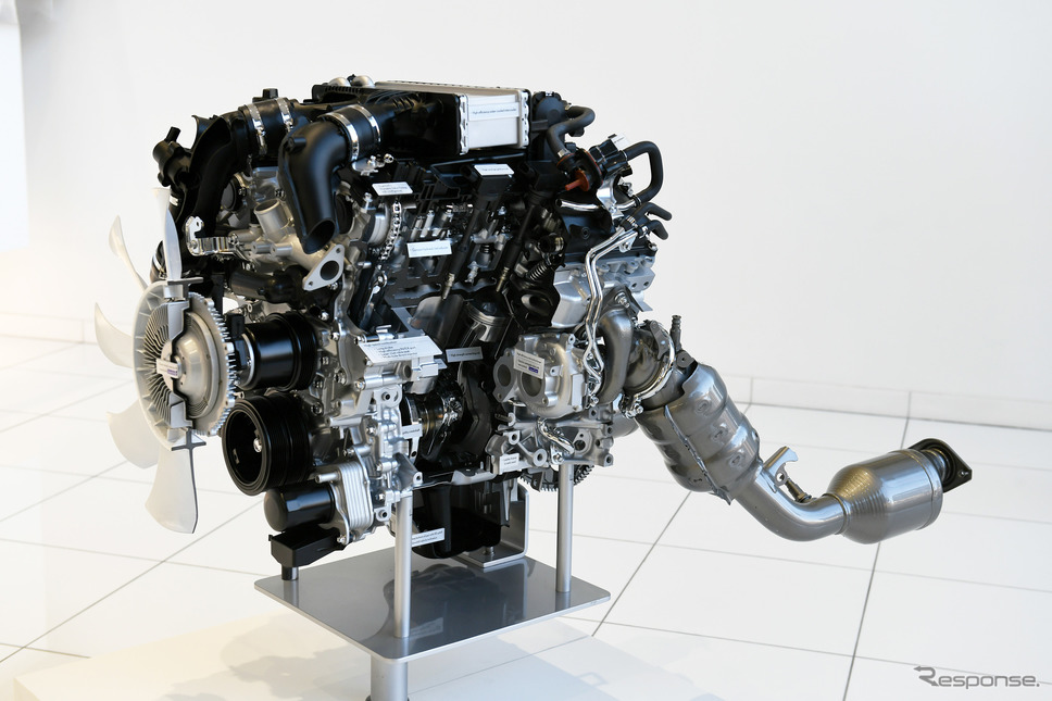 レクサス LXのエンジン《写真撮影 中野英幸》