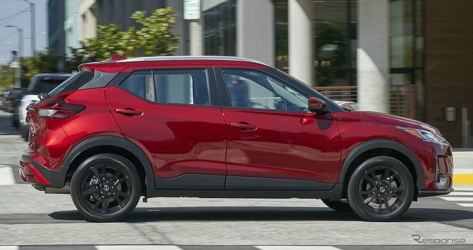 日産 キックス の2022年モデル(米国仕様)《photo by Nissan》