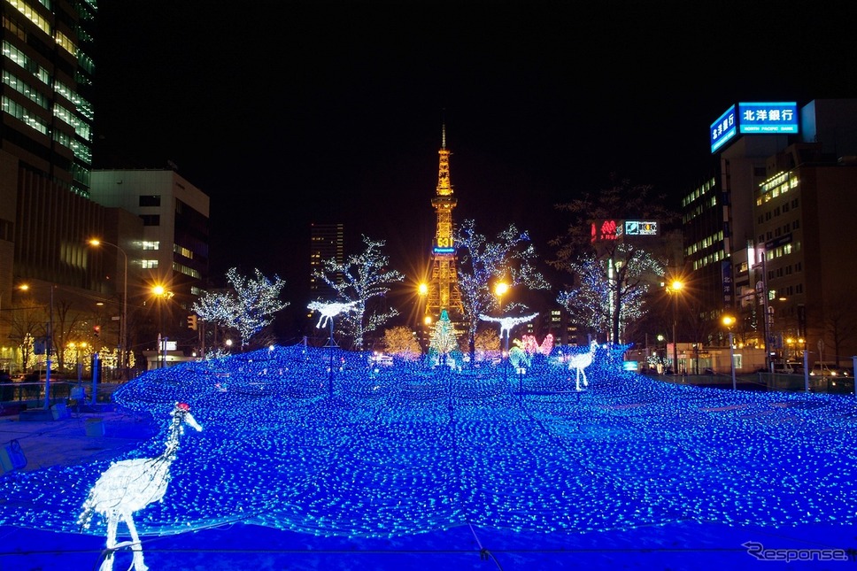 さっぽろホワイトイルミネーション(イメージ)《写真提供 JTB》