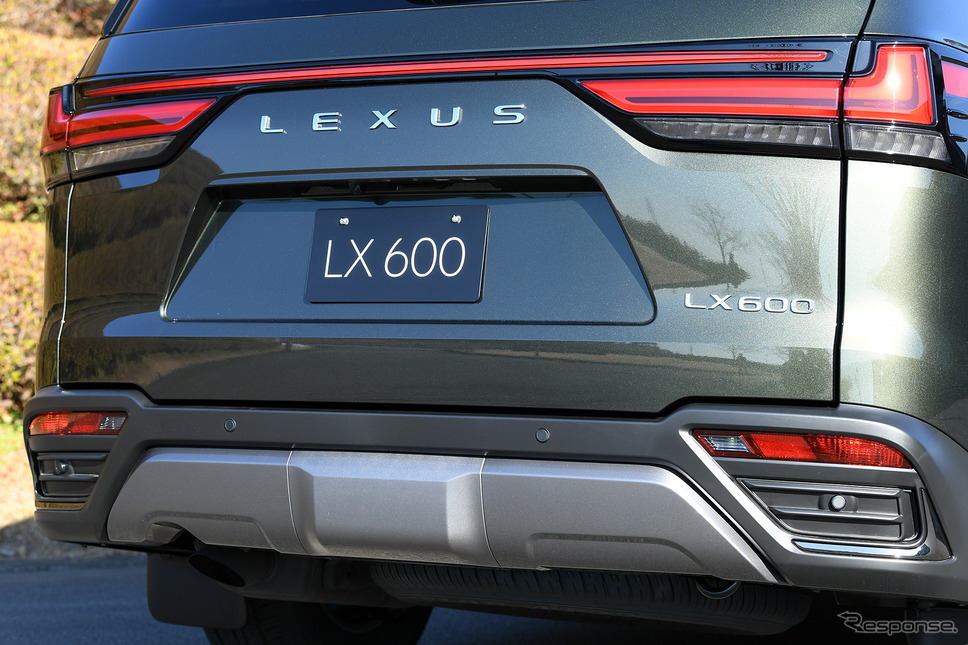 レクサス LX600《写真撮影 中野英幸》