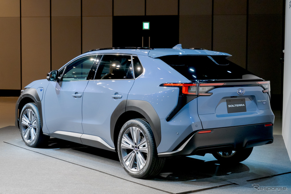 スバルのEV、ソルテラ《写真撮影 関口敬文》
