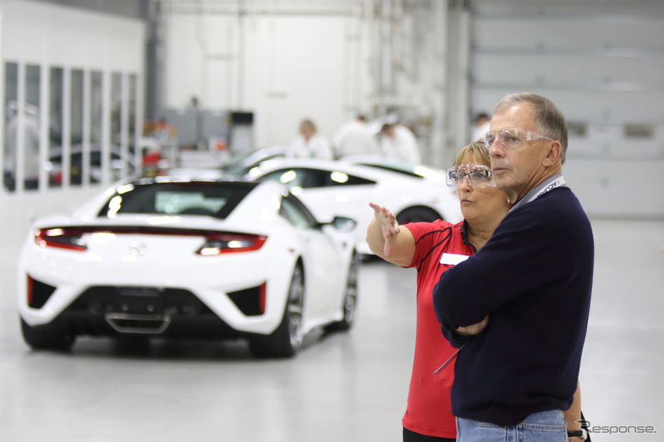 アキュラ(ホンダ)NSX の生産拠点の米国オハイオ州メアリズビルの「パフォーマンス・マニュファクチャリング・センター(PMC)」《photo by Acura》