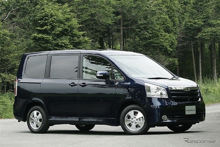 トヨタ・ノア(2007年)《写真提供 トヨタ自動車》