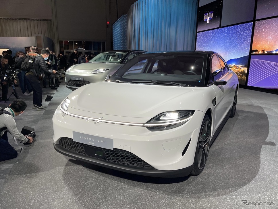 ソニーVISION-S 01(CES 2022)《Photo by Kyoichi Ichimura, Ocean Photo Studio / WANANN, Inc.》