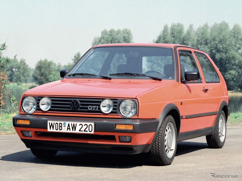 2代目VWゴルフGTI(1984年)《photo by VW》