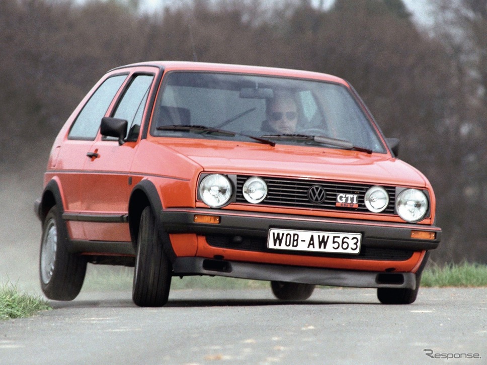 VWゴルフGTI 16V(1985年)《photo by VW》