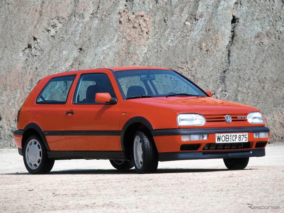 3代目VWゴルフGTI(1991年)《photo by VW》