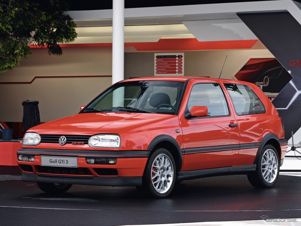 3代目VWゴルフGTI(1991年)《photo by VW》