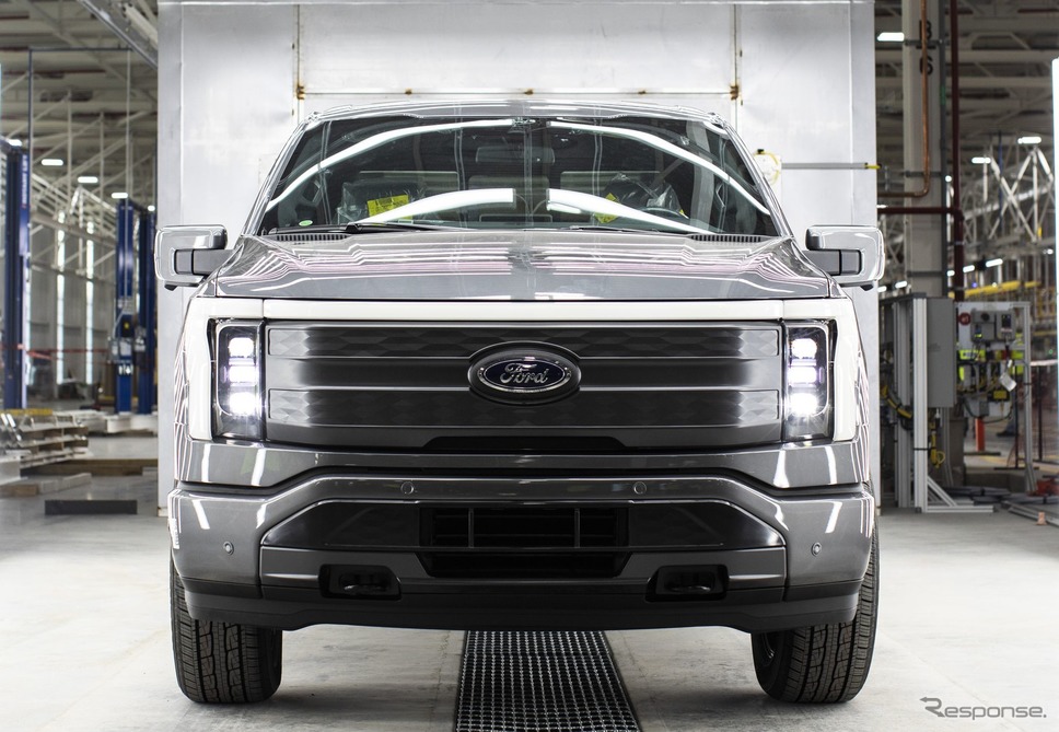 フォード F-150 ライトニング のプリプロダクションモデル《photo by Ford Motor》