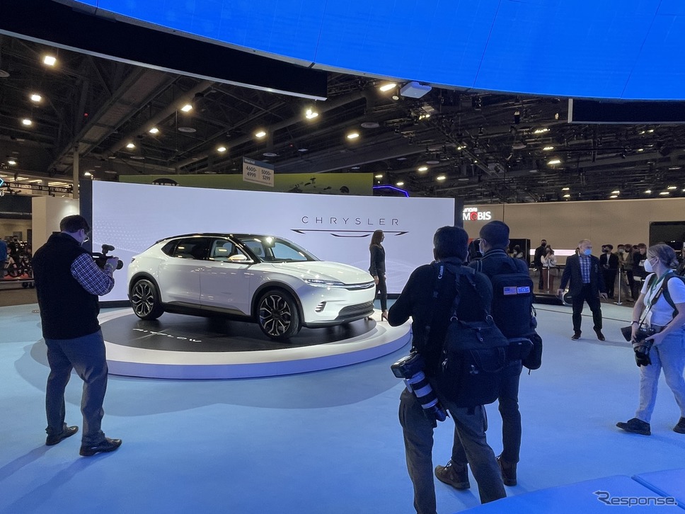 クライスラー・エアフロー・コンセプト(CES 2022)《Photo by Kyoichi Ichimura, Ocean Photo Studio / WANANN, Inc.》
