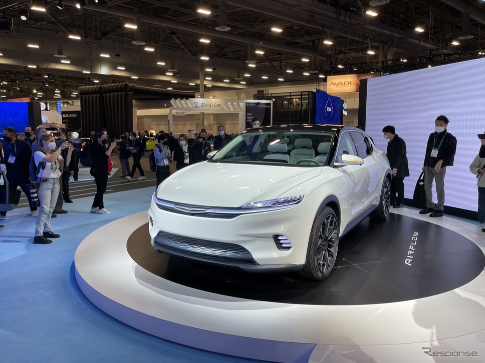 クライスラー・エアフロー・コンセプト(CES 2022)《Photo by Kyoichi Ichimura, Ocean Photo Studio / WANANN, Inc.》
